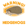 Warning hedgehog spiny