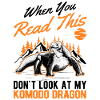 Komodowaran Waran Komododrache
