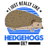 J’aime vraiment Hedgehogs Igel