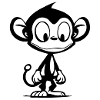 Affe Cartoon Comic