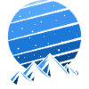 Geometric Mountains and Moon