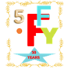 fifty years Birthday