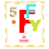 fifty years Birthday