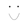 An unsettling smile