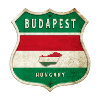 Budapest Hongrie Drapeaux Armoiries Design