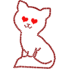Cat from the heart