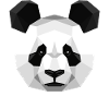 Geometric panda