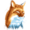 Fuchs im Wald