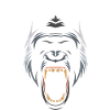 Tribal gorilla