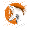 Orange fox