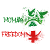 Woman Life Freedom, Birds,Iran,Flag