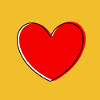 Saint-Valentin cœur rouge, st.valentin