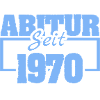 Abitur Abiturient seit 1970