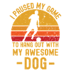 Football and dog