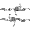 Barbed wire