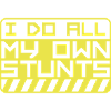all my own stunts