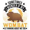 Australischer Wombat Geschenk