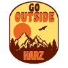 berge mit bäumen Harz