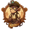 Steampunk Monkey Mechanic