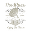 Blues music retro