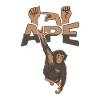 ILY Monkey ASL Sign Language