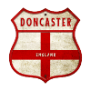 Doncaster Angleterre Drapeau Armoiries