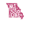 Missouri Map Outline USA America
