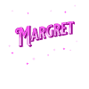 Nom Margret personnalisé