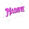 Nadine name personalized