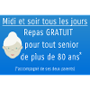 Repas gratuit