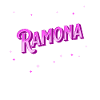 Ramona name personalized