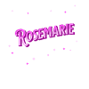Rosemarie name personalized