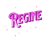 Nom Regine personnalisé