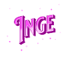 Inge name personalized