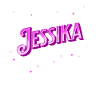 Jessika's name personalized