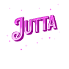 Le nom de Jutta personnalisé