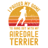 Football et Airedale Terriers