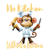 Kitchen Monkey Banana Vibes