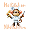 Kitchen Monkey Banana Vibes