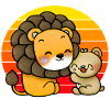 Leo cuddles bear