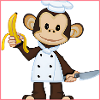 Banana monkey cooks