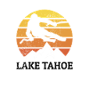 Lake Tahoe Retro Ski