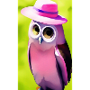 Owl with hat
