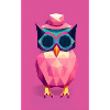 Owl with hat