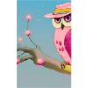 Owl with hat