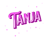 Tanja name personalized