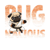 Pug puppy pun