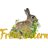 Frohe Ostern Osterhase