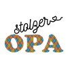 Stolzer Opa Rauten Muster