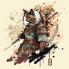 Samurai Cat
